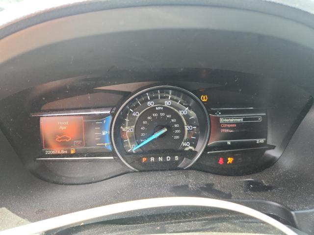 1FM5K7D83HGD49015 - 2017 FORD EXPLORER XLT BLACK photo 9