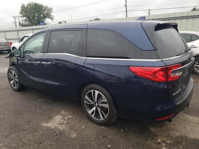 5FNRL6H93KB016329 - 2019 HONDA ODYSSEY ELITE BLUE photo 2