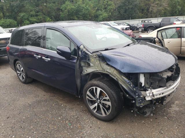 5FNRL6H93KB016329 - 2019 HONDA ODYSSEY ELITE Blau Foto 4