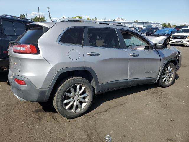 1C4PJMDX2JD556184 - 2018 JEEP CHEROKEE LIMITED SILVER photo 3