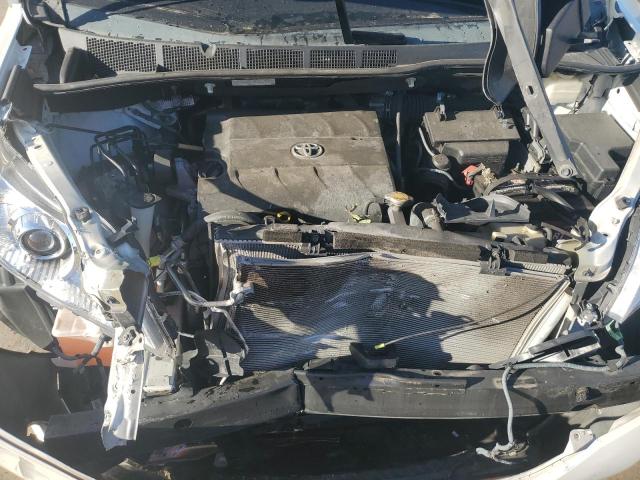 5TDYK3DC4BS018309 - 2011 TOYOTA SIENNA XLE თეთრი ფოტო 12