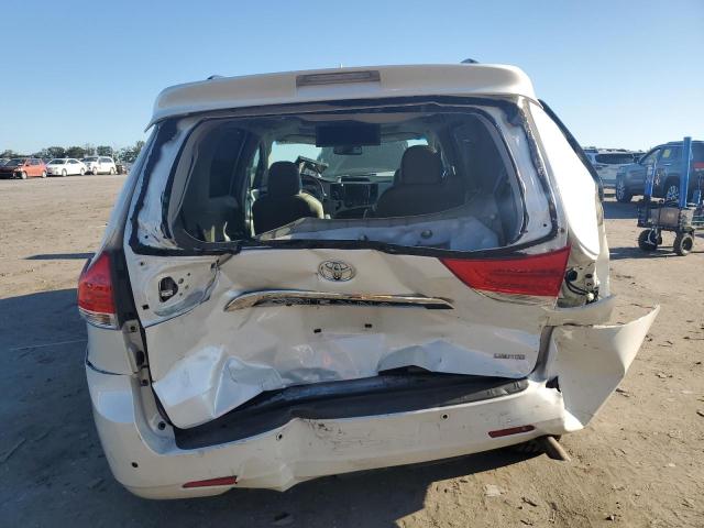 5TDYK3DC4BS018309 - 2011 TOYOTA SIENNA XLE თეთრი ფოტო 6