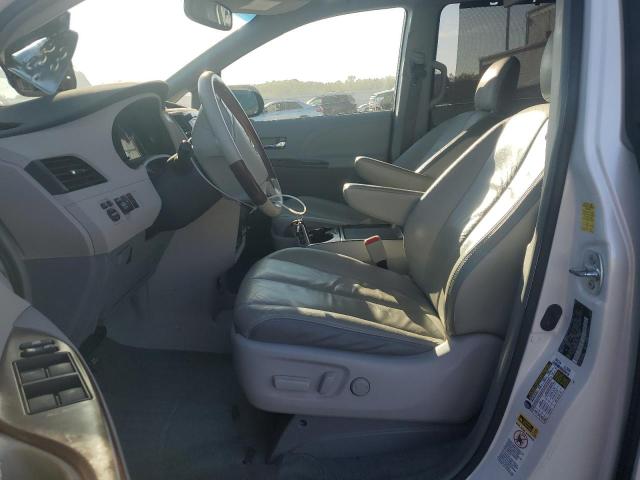 5TDYK3DC4BS018309 - 2011 TOYOTA SIENNA XLE თეთრი ფოტო 7
