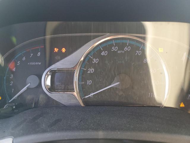 5TDYK3DC4BS018309 - 2011 TOYOTA SIENNA XLE თეთრი ფოტო 9