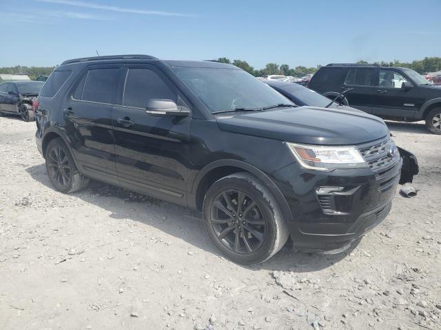 1FM5K8D81JGA91525 - 2018 FORD EXPLORER XLT Սև լուսանկար 4