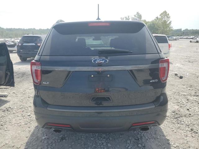 1FM5K8D81JGA91525 - 2018 FORD EXPLORER XLT Սև լուսանկար 6