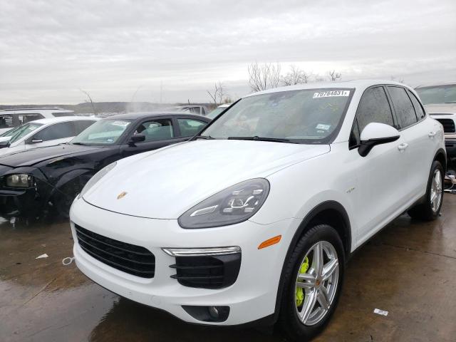 WP1AE2A29GLA63655 - 2016 PORSCHE CAYENNE SE HYBRID WHITE photo 2