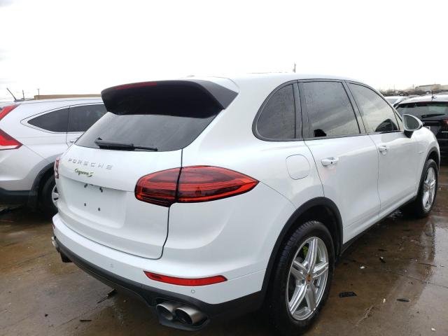 WP1AE2A29GLA63655 - 2016 PORSCHE CAYENNE SE HYBRID WHITE photo 4