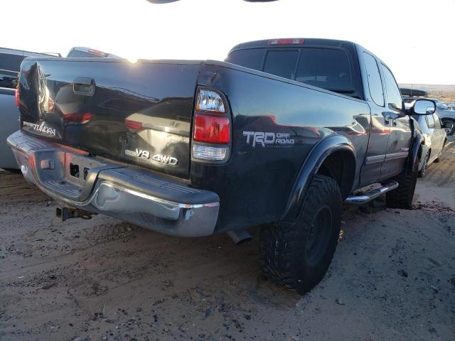 5TBBT44113S405322 - 2003 TOYOTA TUNDRA ACCESS CAB SR5 BLACK photo 3