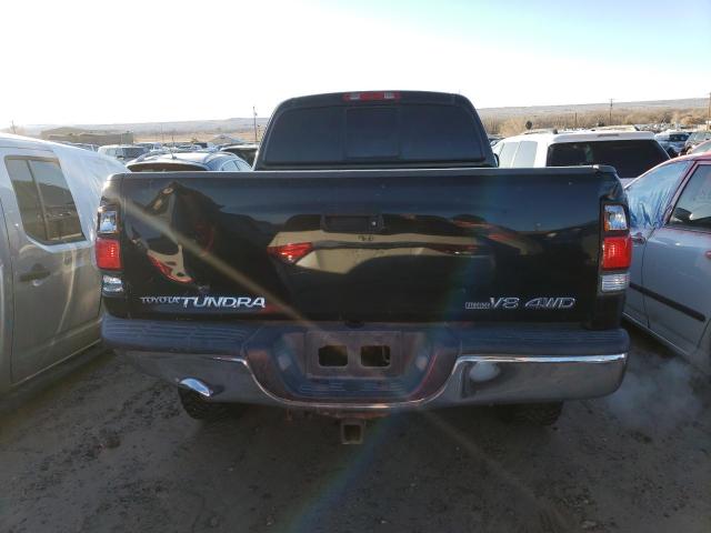 5TBBT44113S405322 - 2003 TOYOTA TUNDRA ACCESS CAB SR5 BLACK photo 6