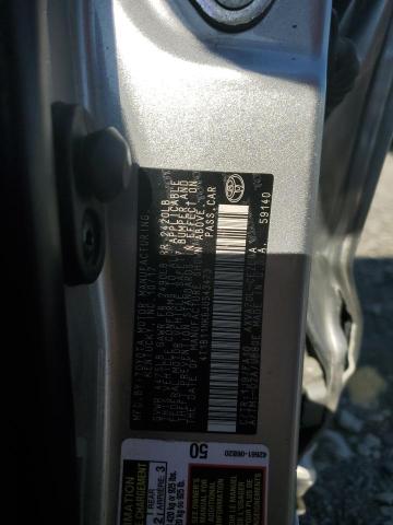 4T1B11HK6JU543473 - 2018 TOYOTA CAMRY L 银色 照片 12