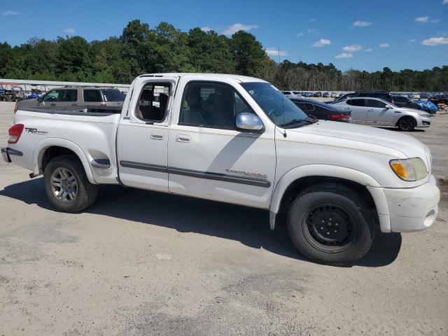 5TBRT34114S447922 - 2004 TOYOTA TUNDRA ACCESS CAB SR5 WHITE photo 4