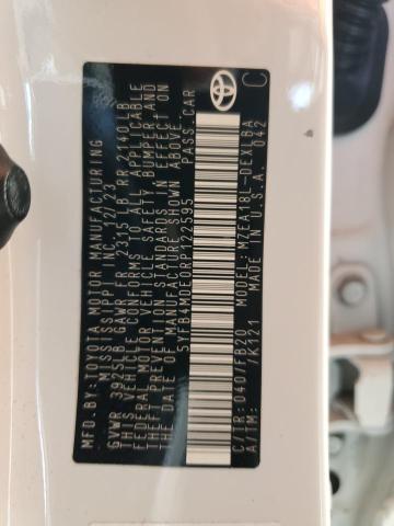 5YFB4MDE0RP122595 - 2024 TOYOTA COROLLA LE WHITE photo 12