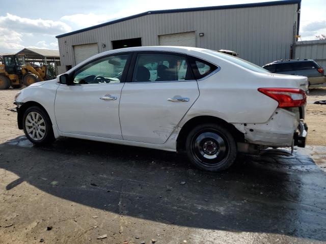 3N1AB7AP0KY402471 - 2019 NISSAN SENTRA S WHITE photo 2