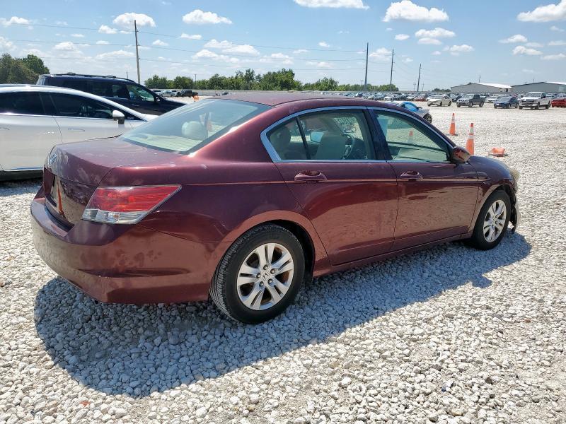 1HGCP26409A086708 - 2009 HONDA ACCORD LXP მუქწითელი ფოტო 3