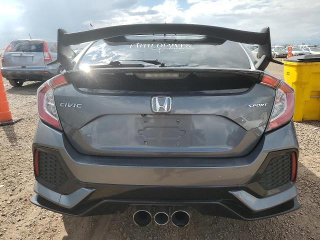 SHHFK7H43HU402594 - 2017 HONDA CIVIC SPORT ნაცრისფერი ფოტო 6