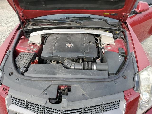 1G6DL5EG1A0139828 - 2010 CADILLAC CTS PERFORMANCE COLLECTION Rojo foto 11