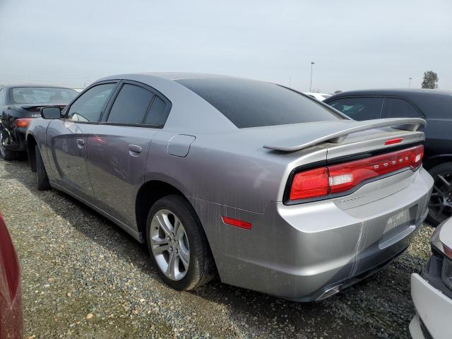 2B3CL3CG4BH535721 - 2011 DODGE CHARGER SILVER photo 2