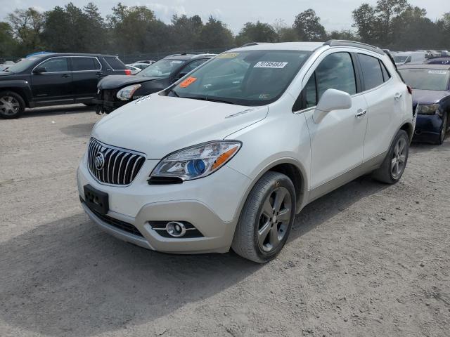 KL4CJGSB2DB211741 - 2013 BUICK ENCORE WHITE photo 1