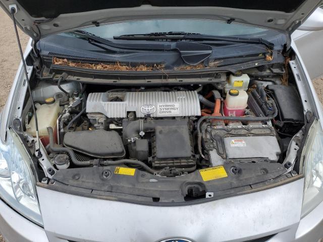 JTDKN3DU5A0131306 - 2010 TOYOTA PRIUS فضي صورة 11