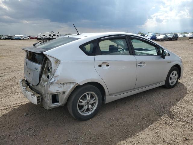 JTDKN3DU5A0131306 - 2010 TOYOTA PRIUS فضي صورة 3
