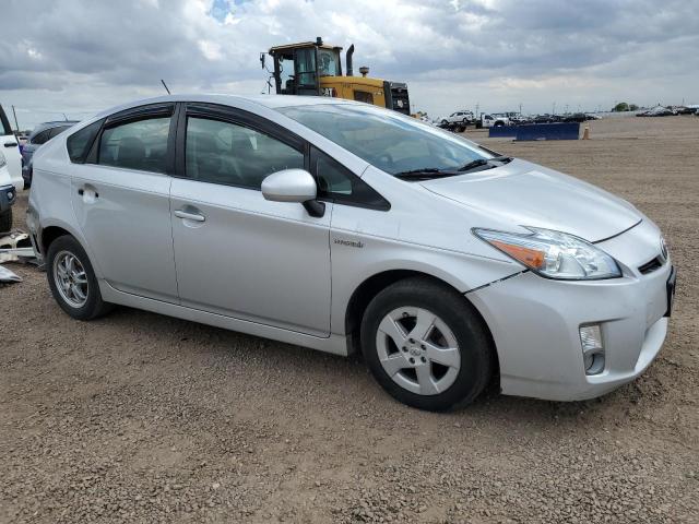 JTDKN3DU5A0131306 - 2010 TOYOTA PRIUS فضي صورة 4