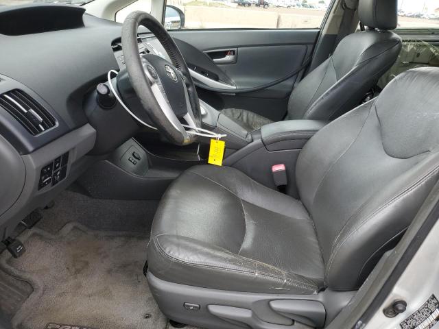 JTDKN3DU5A0131306 - 2010 TOYOTA PRIUS فضي صورة 7