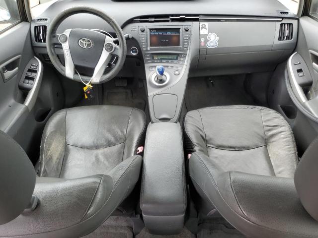 JTDKN3DU5A0131306 - 2010 TOYOTA PRIUS فضي صورة 8