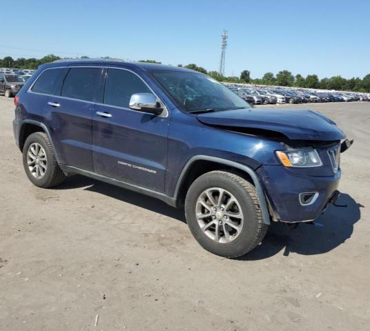 1C4RJFBG6EC356251 - 2014 JEEP GRAND CHEROKEE LIMITED BLUE photo 4