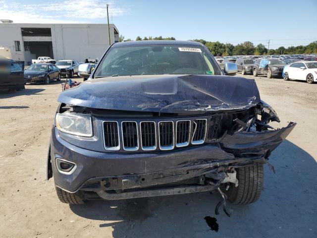 1C4RJFBG6EC356251 - 2014 JEEP GRAND CHEROKEE LIMITED BLUE photo 5