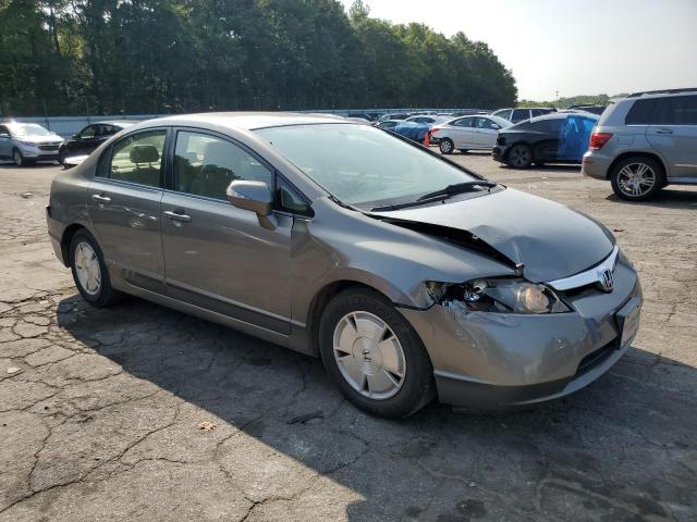 JHMFA36297S023968 - 2007 HONDA CIVIC HYBRID BROWN photo 4