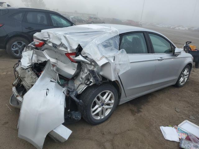 3FA6P0H74DR384478 - 2013 FORD FUSION SE SILVER photo 3