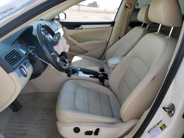 1VWBN7A32DC030470 - 2013 VOLKSWAGEN PASSAT SE WHITE photo 7