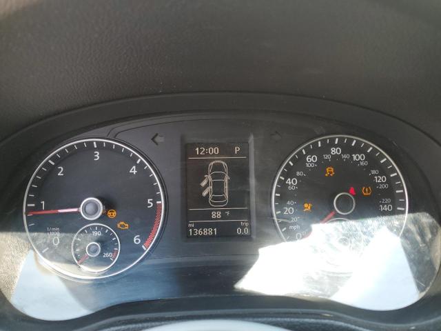 1VWBN7A32DC030470 - 2013 VOLKSWAGEN PASSAT SE WHITE photo 9