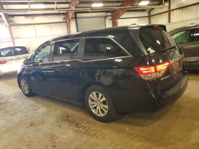 5FNRL5H65EB129137 - 2014 HONDA ODYSSEY EXL BLACK photo 2