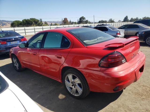 1G2NF52EX3C172389 - 2003 PONTIAC GRAND AM SE1 RED photo 2