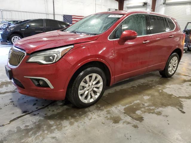 LRBFXDSA4HD151333 - 2017 BUICK ENVISION ESSENCE RED photo 1