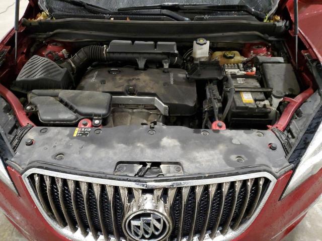 LRBFXDSA4HD151333 - 2017 BUICK ENVISION ESSENCE RED photo 12