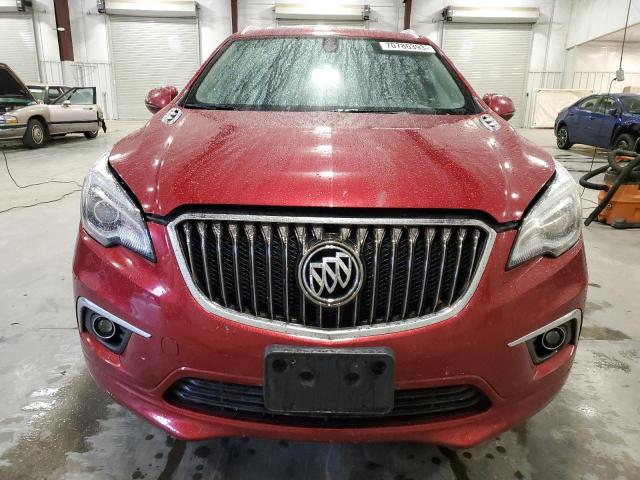 LRBFXDSA4HD151333 - 2017 BUICK ENVISION ESSENCE RED photo 5