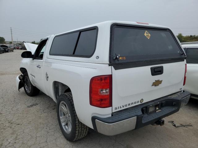 1GCEC14X37Z602018 - 2007 CHEVROLET SILVERADO C1500 CLASSIC WHITE photo 2