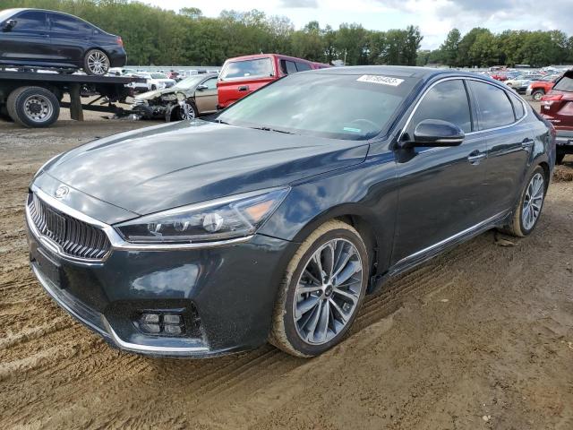 KNALC4J18H5059893 - 2017 KIA CADENZA PREMIUM BLUE photo 1