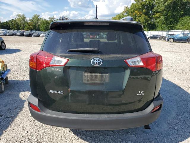 2T3BFREV1DW090048 - 2013 TOYOTA RAV4 LE 绿色 照片 6