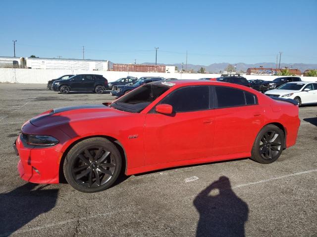 2C3CDXGJ9KH735894 - 2019 DODGE CHARGER SCAT PACK RED photo 1