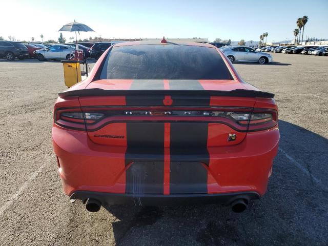 2C3CDXGJ9KH735894 - 2019 DODGE CHARGER SCAT PACK RED photo 6