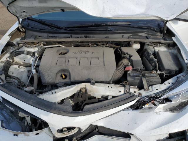 2T1BURHE3KC173568 - 2019 TOYOTA COROLLA L WHITE photo 11