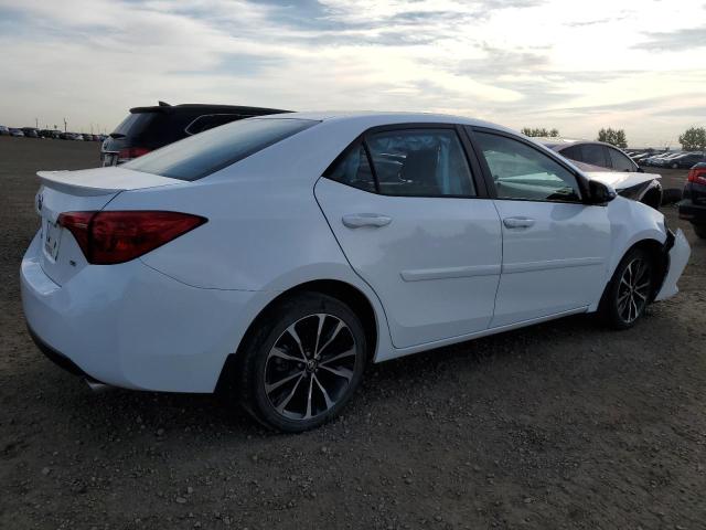 2T1BURHE3KC173568 - 2019 TOYOTA COROLLA L WHITE photo 3