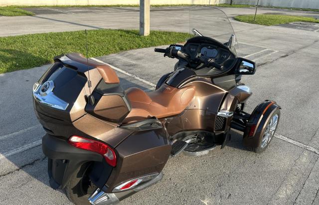 2BXNBBC16DV004315 - 2013 CAN-AM SPYDER ROA RT BROWN photo 4