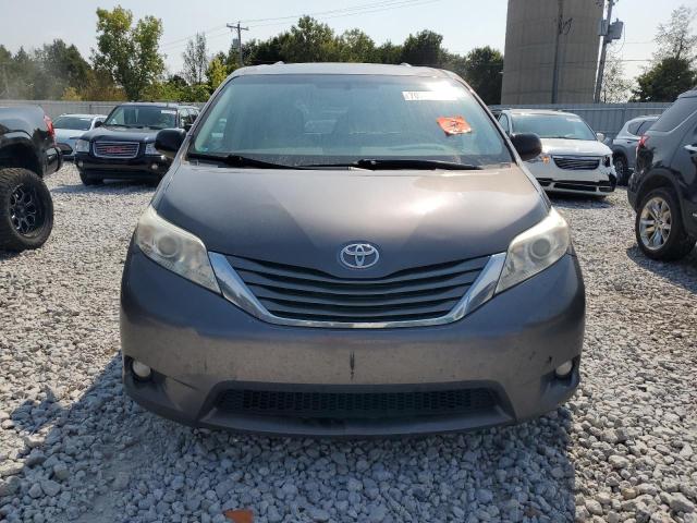 5TDYK3DC9ES441536 - 2014 TOYOTA SIENNA XLE CHARCOAL photo 5