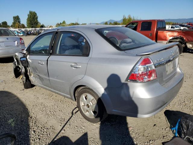 KL1TD56647B145168 - 2007 CHEVROLET AVEO BASE Gümüş foto 2