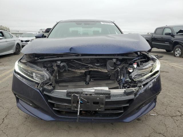 1HGCV1F5XLA065073 - 2020 HONDA ACCORD EXL BLUE photo 5